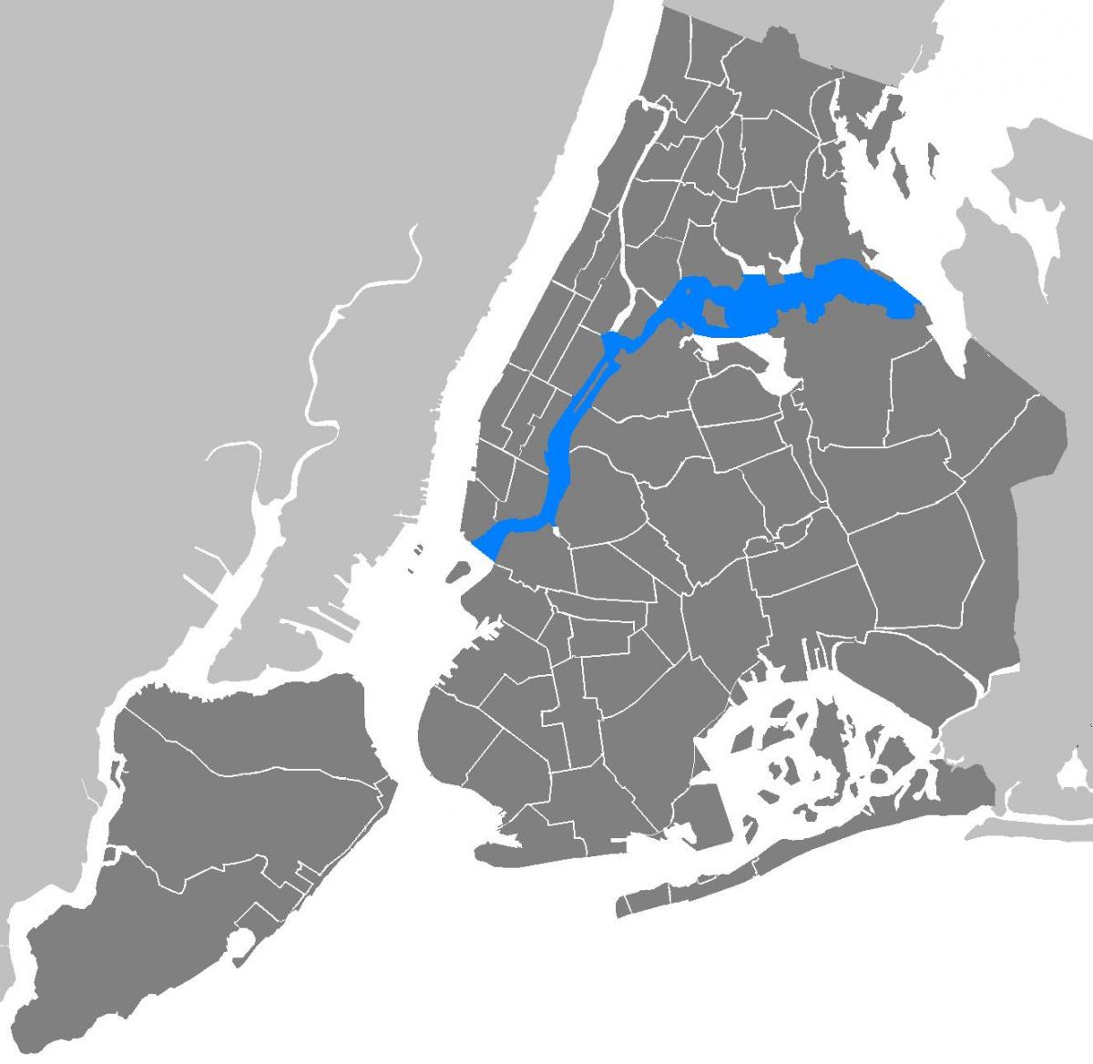 карта вектор Манхэттен